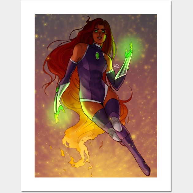 Starfire Wall Art by Eileen Widjaja